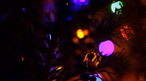 Night Lights Stock Footage 34159370