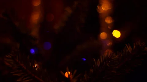 Night Lights Stock Footage 34159926