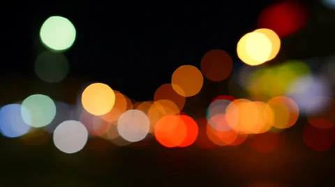Night lights Stock Footage 39394789