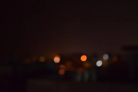 Night lights Foto stock