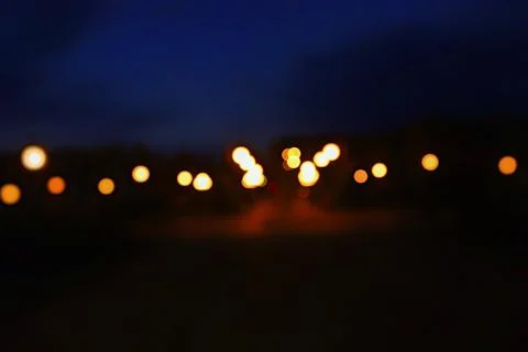 Night lights Fotos Stock