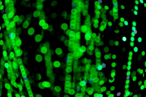 Night lights in the side Stock-Fotos