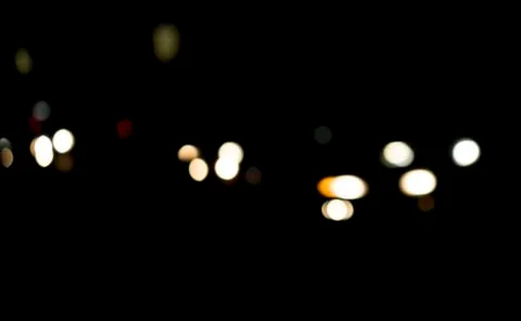 Night lights in the side Stock Photos