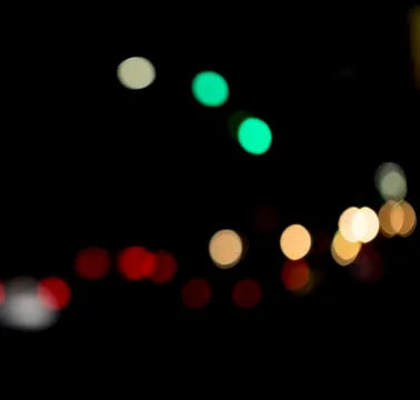 Night lights in the side Stock Photos