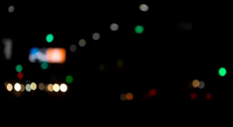 Night lights in the side Stock Photos