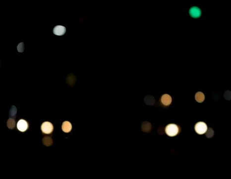 Night lights in the side Stock Photos