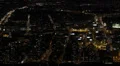 Night llumination Cityscape Aerial View New York City NYC Viewpoint Panorama HD Footage