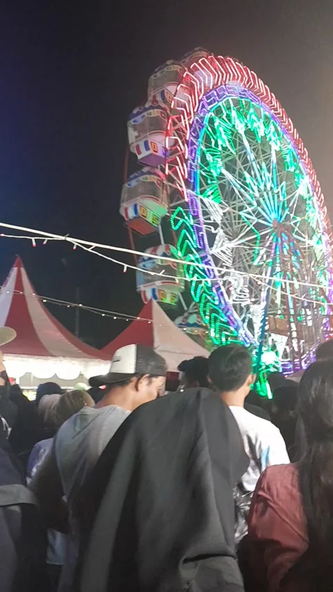 Night Market Video stock 232692937