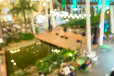 Night market with people blurred Stock Photos