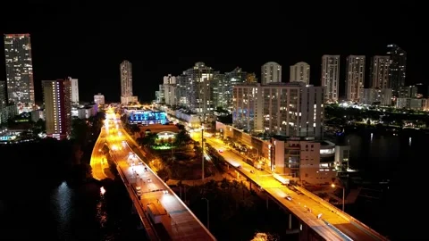 Night in Miami Beach 動画素材 231264748