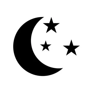 Night mode icon Stock Illustration