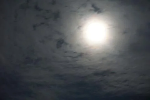 Night moon Stock Photos