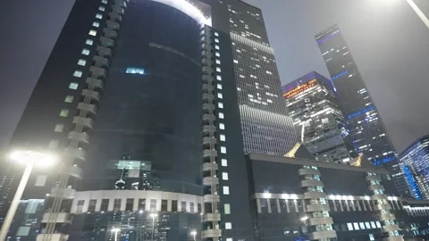 Night Moscow Stock Footage 281362415