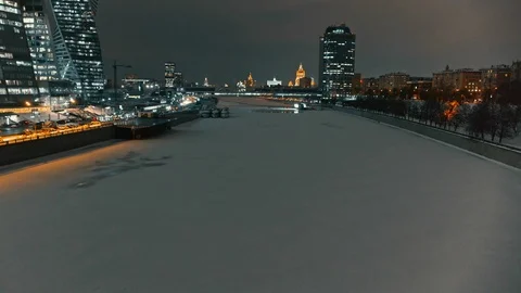 Night Moscow River Vidéo 88458287