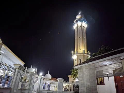 Night mosque Stock Photos