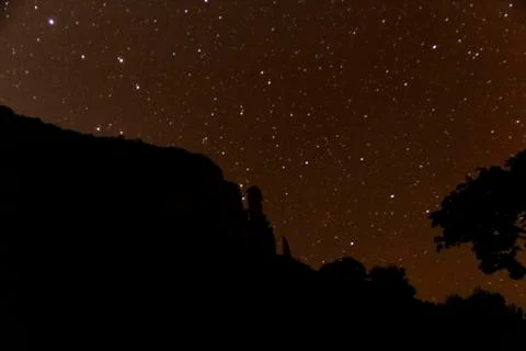 Night on the mountain  Stock Photos