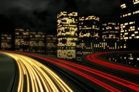 Night Moves Background Loop Video stock 10870978