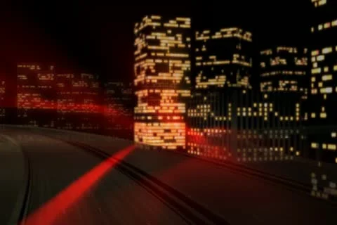 Night Moves Wipe Video stock 10870997