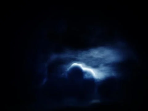 Night With No Moon Illustrazione stock