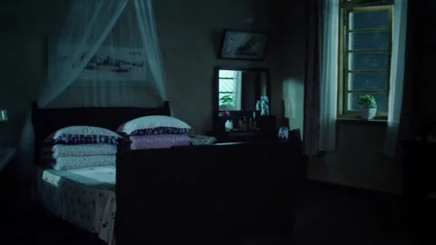 Night no one indoor Stock Footage 235265253