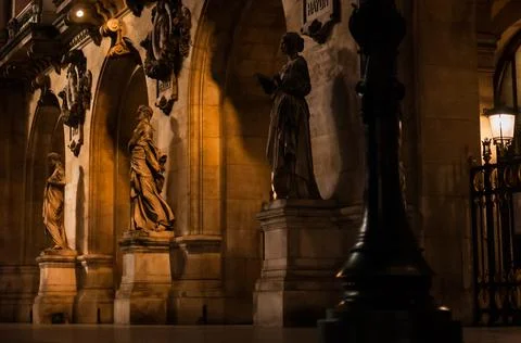 Night at the Opera in Paris Stock-Fotos