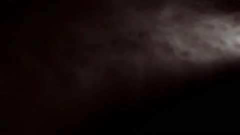 Night operations for artificial snow making, white snow on black Stock Footage 219431230