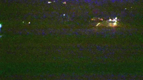 Night outdoors hyperlapse. chaotic dynamics design. glitched motion routine. Stock Footage 120193715