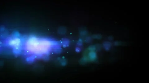 Night Particle Loop - Deep Blue Stock Footage 984947