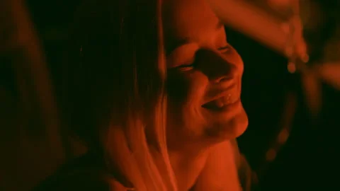 Night Passenger in a car Stock Footage 164089289