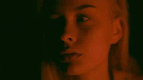 Night Passenger in a car Stock Footage 164089889