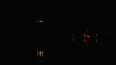 Night Plane Landing Vidéo 331604