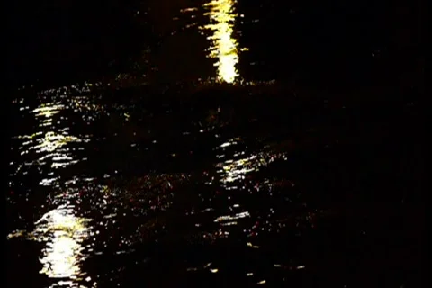 Night rain Stock Footage 711634