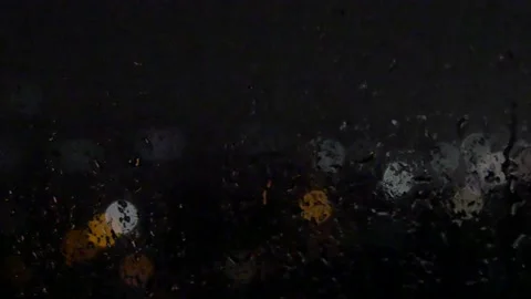 Night, rain outside Stock Footage 235357802