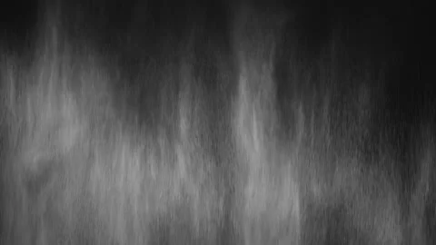 Night raindrop spray water mist Stock Footage