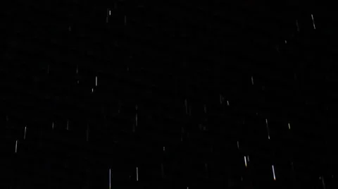 Night Rainfall Stock Footage 26837587
