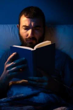 Night Reading Stock Photos
