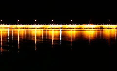 Night reflections Stock Photos