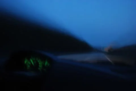 Night Ride Foto stock