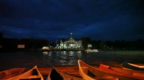 Night ride in Tigre 動画素材 21363087