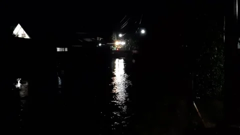 Night River View Stock Footage 237157779