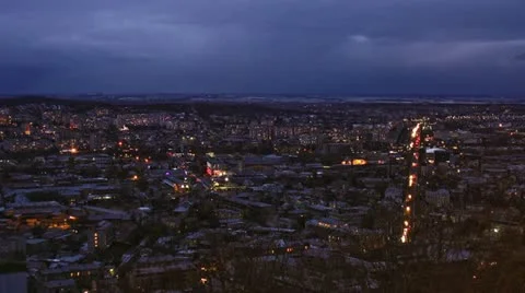 Night road 720p Stock Footage 10809840