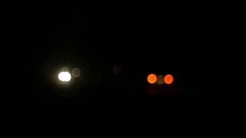 Night road, abstract blur Stock Footage 123804810