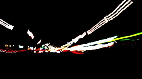 Night road background TL Dark Stock Footage 3678801