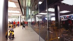 Apple store in Canton Road, Tsim Sha Tsu, Stock Video