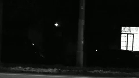 Night Road Stock Footage 82355213