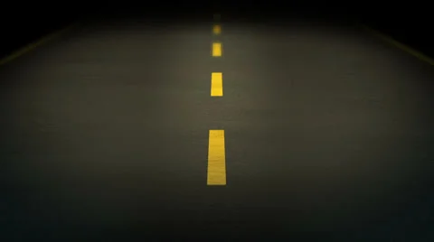 Night Road loop 01 Stock Footage 29294698
