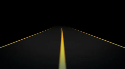 Night Road loop 03 Stock Footage 29512513