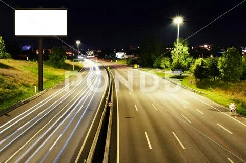 Night Road Mockup PSD Template
