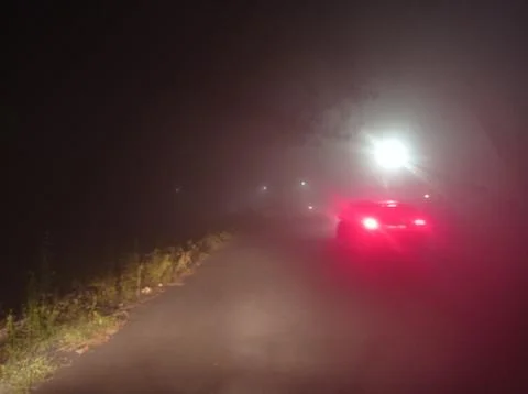 Night road Stock Photos