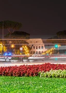 Night rome Stock Photos